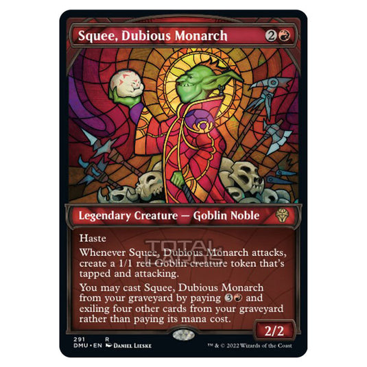 Magic The Gathering - Dominaria United - Squee, Dubious Monarch - 291/ Magic The Gathering - Dominaria United - Squee, Dubious Monarch - 291/