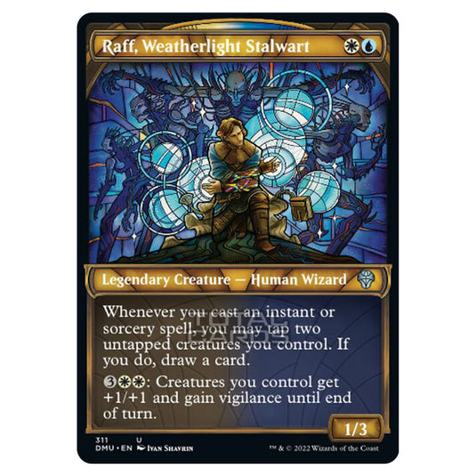 Magic The Gathering - Dominaria United - Raff, Weatherlight Stalwart - 311/281