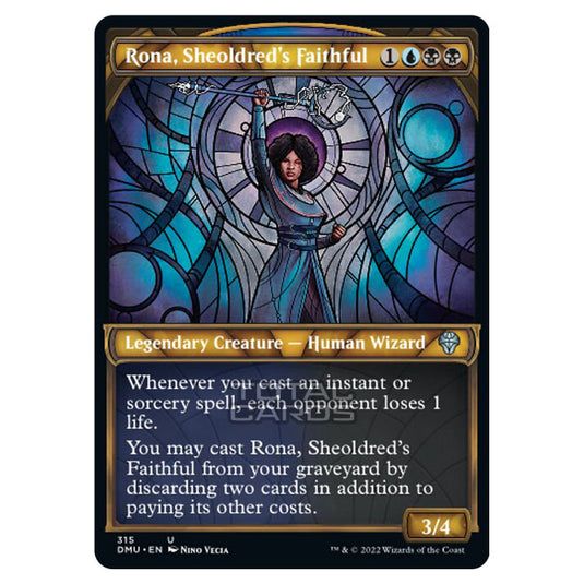 Magic The Gathering - Dominaria United - Rona, Sheoldred's Faithful - 315/281