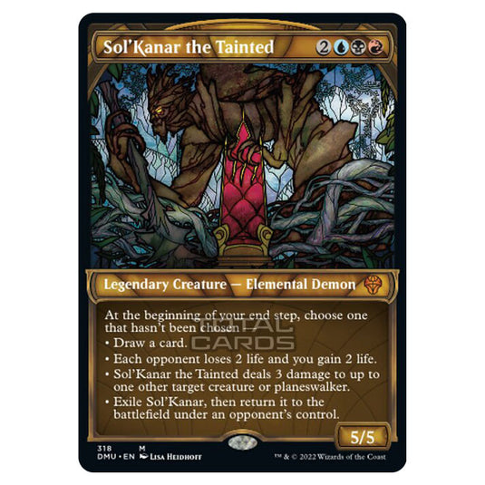 Magic The Gathering - Dominaria United - Sol'Kanar the Tainted - 318/281