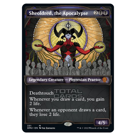 Magic The Gathering - Dominaria United - Sheoldred, the Apocalypse - 331/281 (Textured Foil)