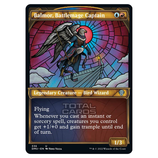 Magic The Gathering - Dominaria United - Balmor, Battlemage Captain - 336/281 (Textured Foil)