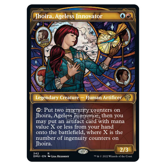 Magic The Gathering - Dominaria United - Jhoira, Ageless Innovator - 342/281 (Textured Foil)
