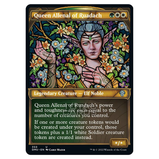 Magic The Gathering - Dominaria United - Queen Allenal of Ruadach - 350/281 (Textured Foil)