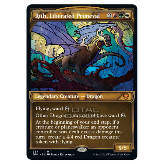 Magic The Gathering - Dominaria United - Rith, Liberated Primeval - 354/281 (Textured Foil)