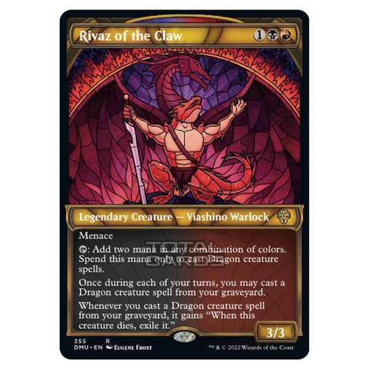 Magic The Gathering - Dominaria United - Rivaz of the Claw - 355/281 (Textured Foil)