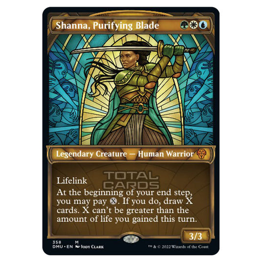 Magic The Gathering - Dominaria United - Shanna, Purifying Blade - 358/281 (Textured Foil)