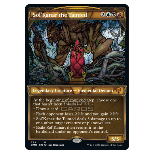 Magic The Gathering - Dominaria United - Sol'Kanar the Tainted - 359/281 (Textured Foil)