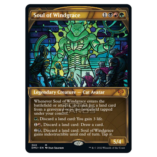 Magic The Gathering - Dominaria United - Soul of Windgrace - 360/281 (Textured Foil)