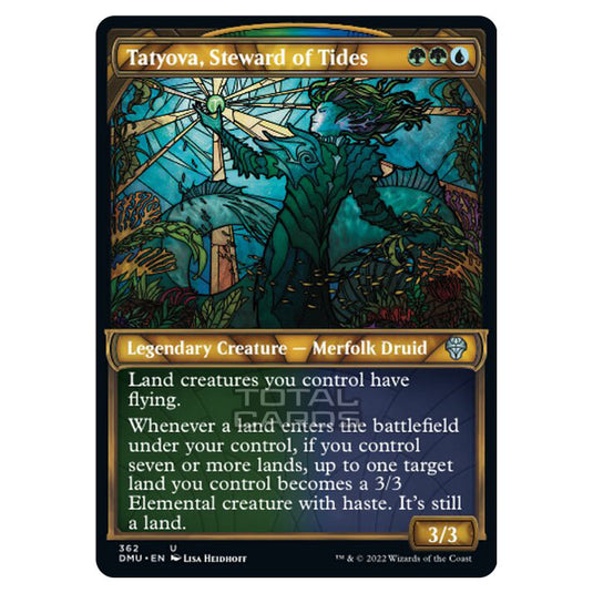 Magic The Gathering - Dominaria United - Tatyova, Steward of Tides - 362/281 (Textured Foil)