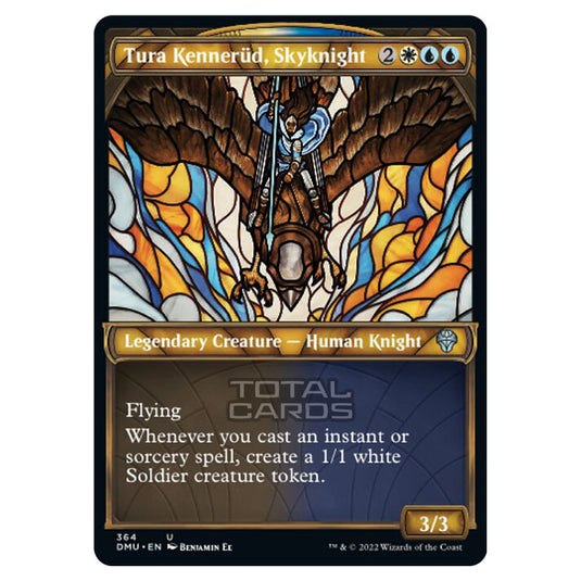 Magic The Gathering - Dominaria United - Tura Kennerüd, Skyknight - 364/281 (Textured Foil)