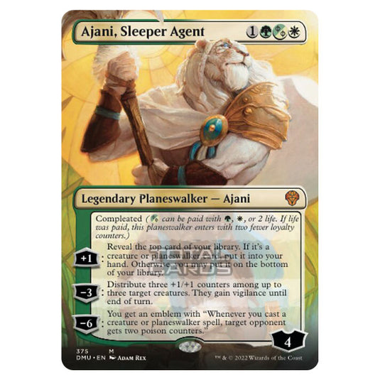 Magic The Gathering - Dominaria United - Ajani, Sleeper Agent - 375/281