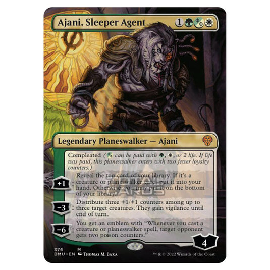 Magic The Gathering - Dominaria United - Ajani, Sleeper Agent - 376/281