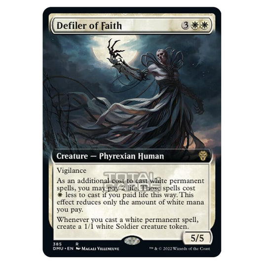 Magic The Gathering - Dominaria United - Defiler of Faith - 385/281