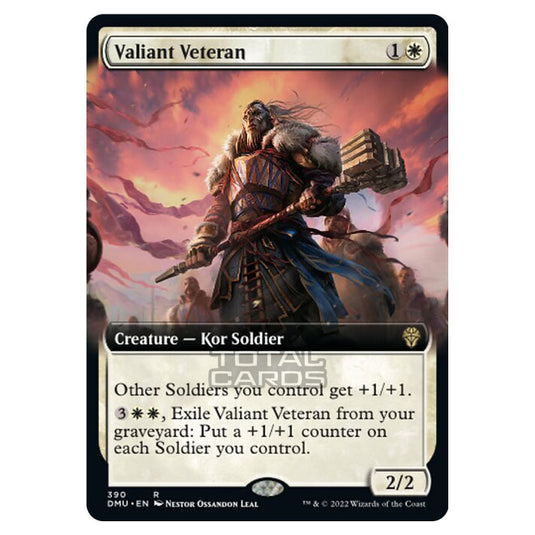 Magic The Gathering - Dominaria United - Valiant Veteran - 390/281