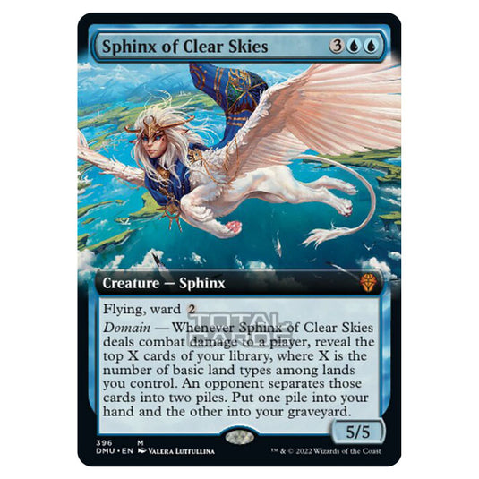 Magic The Gathering - Dominaria United - Sphinx of Clear Skies - 396/281