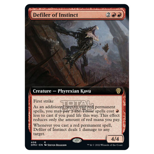 Magic The Gathering - Dominaria United - Defiler of Instinct - 406/281