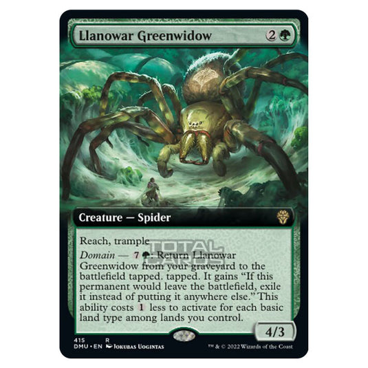 Magic The Gathering - Dominaria United - Llanowar Greenwidow - 415/281