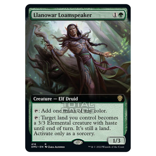 Magic The Gathering - Dominaria United - Llanowar Loamspeaker - 416/281