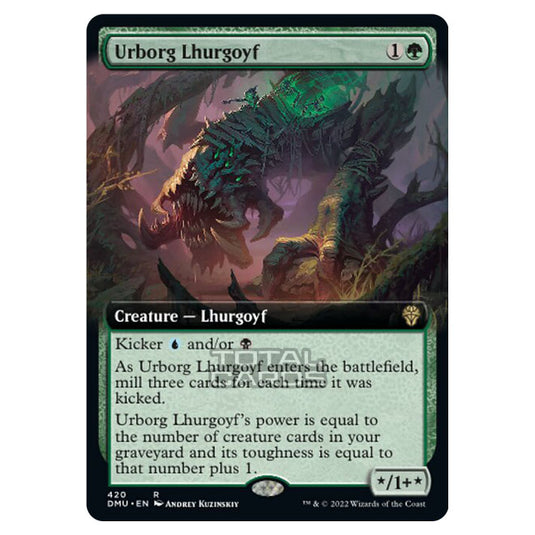 Magic The Gathering - Dominaria United - Urborg Lhurgoyf - 420/281