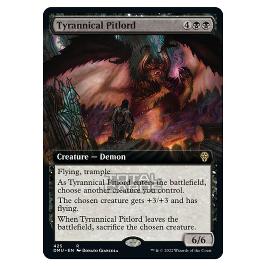 Magic The Gathering - Dominaria United - Tyrannical Pitlord - 425/281