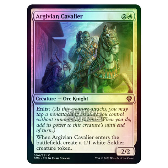 Magic The Gathering - Dominaria United - Argivian Cavalier - 004/281 (Foil)