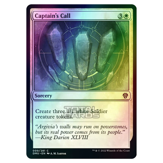 Magic The Gathering - Dominaria United - Captain's Call - 009/281 (Foil)