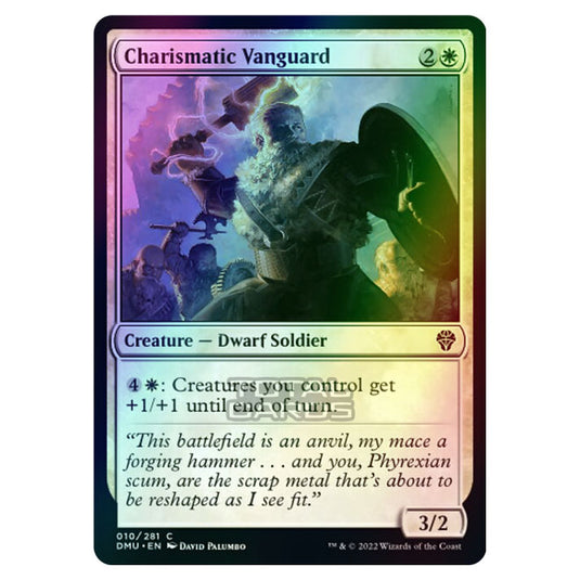 Magic The Gathering - Dominaria United - Charismatic Vanguard - 010/281 (Foil)