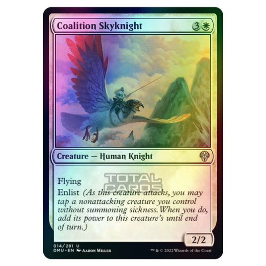 Magic The Gathering - Dominaria United - Coalition Skyknight - 014/281 (Foil)