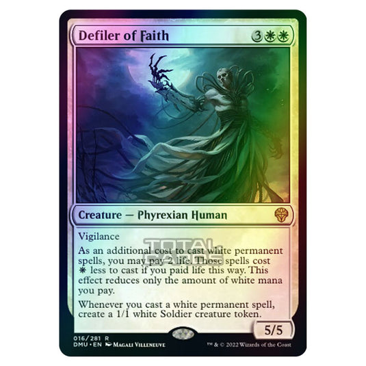 Magic The Gathering - Dominaria United - Defiler of Faith - 016/281 (Foil)