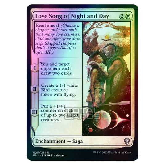 Magic The Gathering - Dominaria United - Love Song of Night and Day - 025/281 (Foil)