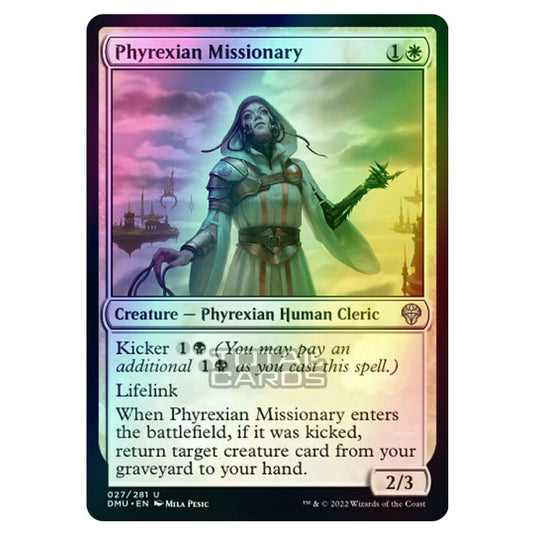 Magic The Gathering - Dominaria United - Phyrexian Missionary - 027/281 (Foil)