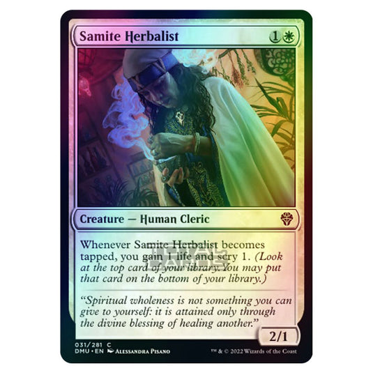 Magic The Gathering - Dominaria United - Samite Herbalist - 031/281 (Foil)