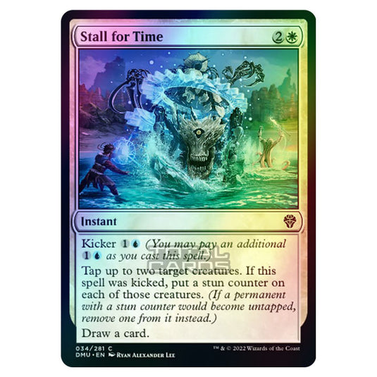 Magic The Gathering - Dominaria United - Stall for Time - 034/281 (Foil)