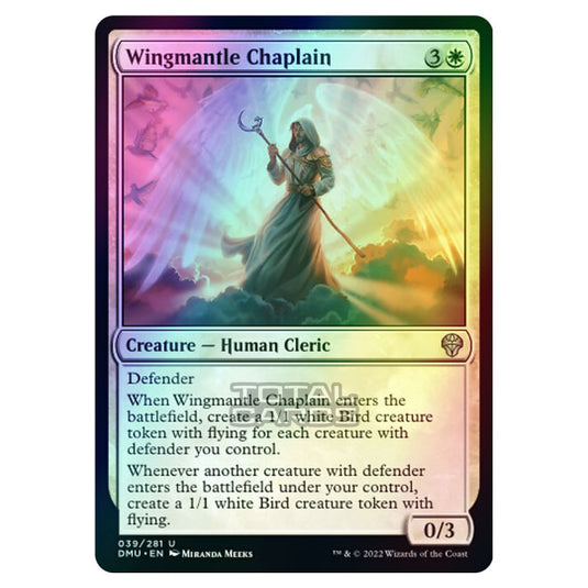 Magic The Gathering - Dominaria United - Wingmantle Chaplain - 039/281 (Foil)