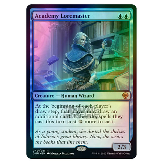 Magic The Gathering - Dominaria United - Academy Loremaster - 040/281 (Foil)