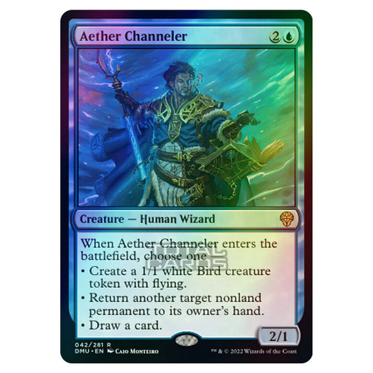 Magic The Gathering - Dominaria United - Aether Channeler - 042/281 (Foil)