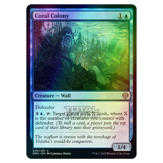 Magic The Gathering - Dominaria United - Coral Colony - 045/281 (Foil)