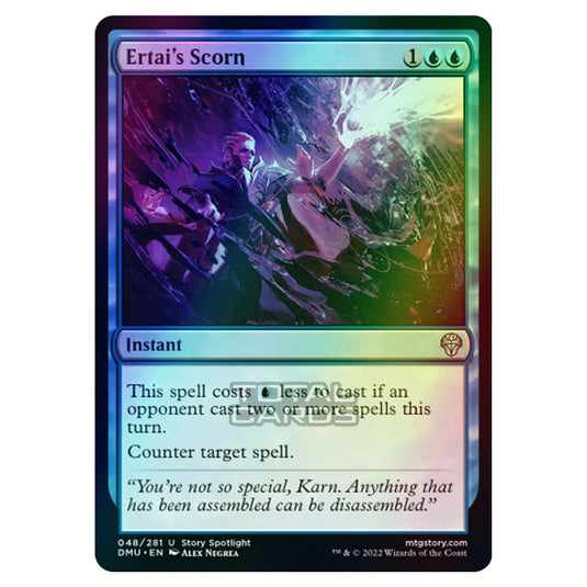 Magic The Gathering - Dominaria United - Ertai's Scorn - 048/281 (Foil)