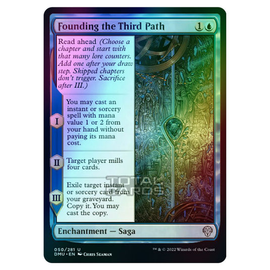 Magic The Gathering - Dominaria United - Founding the Third Path - 050/281 (Foil)