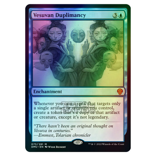 Magic The Gathering - Dominaria United - Vesuvan Duplimancy - 073/281 (Foil)