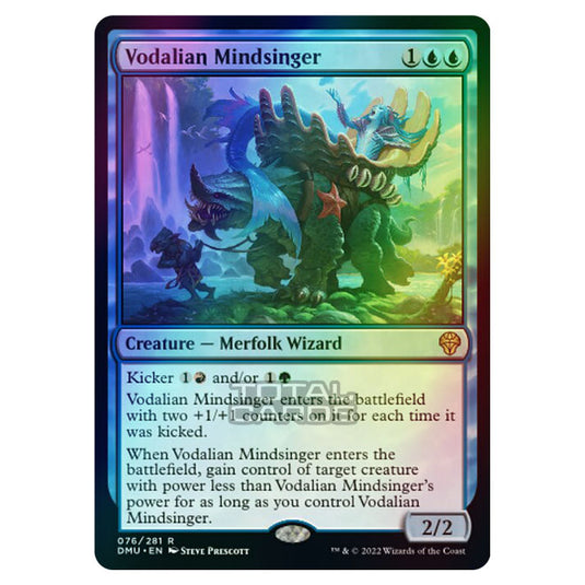 Magic The Gathering - Dominaria United - Vodalian Mindsinger - 076/281 (Foil)