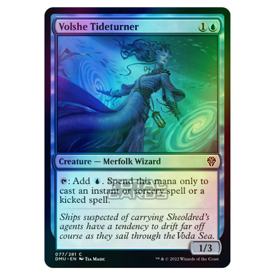 Magic The Gathering - Dominaria United - Volshe Tideturner - 077/281 (Foil)