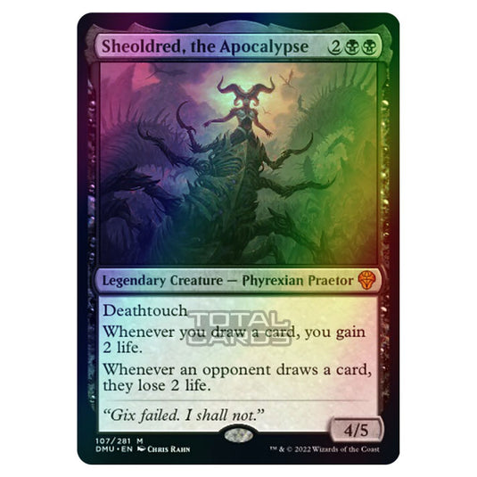 Magic The Gathering - Dominaria United - Sheoldred, the Apocalypse - 107/281 (Foil)
