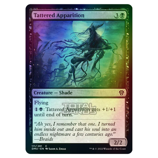 Magic The Gathering - Dominaria United - Tattered Apparition - 111/281 (Foil)