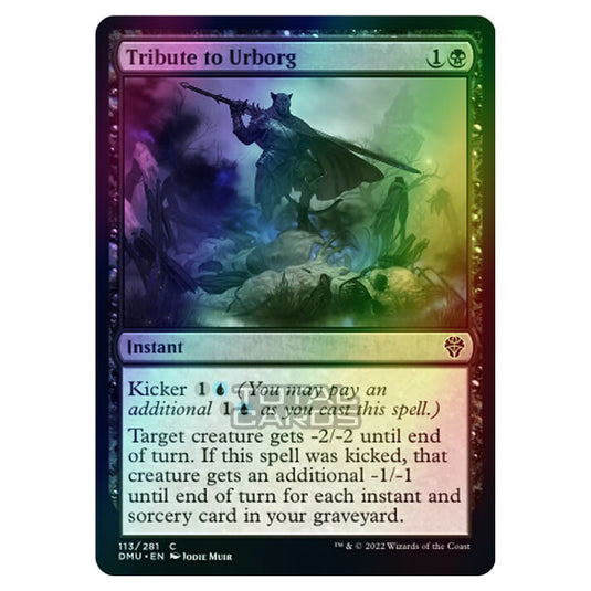 Magic The Gathering - Dominaria United - Tribute to Urborg - 113/281 (Foil)
