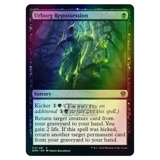 Magic The Gathering - Dominaria United - Urborg Repossession - 114/281 (Foil)