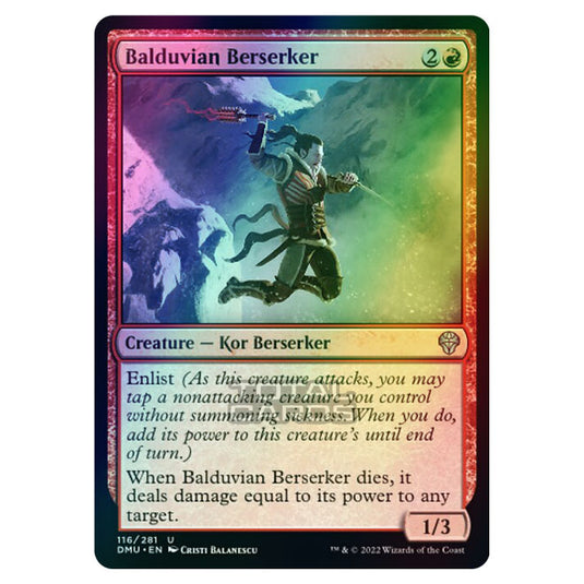 Magic The Gathering - Dominaria United - Balduvian Berserker - 116/281 (Foil)