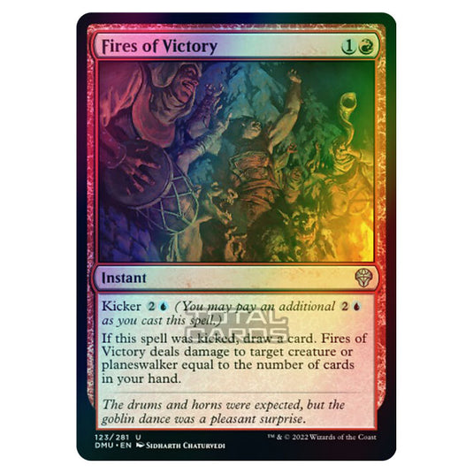 Magic The Gathering - Dominaria United - Fires of Victory - 123/281 (Foil)