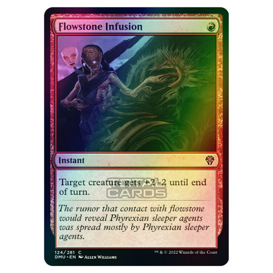 Magic The Gathering - Dominaria United - Flowstone Infusion - 124/281 (Foil)